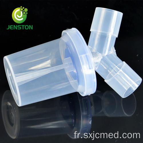 Circuit respiratoire jetable médical piège à eau 60 ml